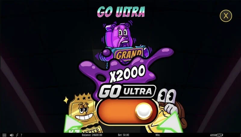 Treats of Terror II - GO Ultra mode activated at the bottom panel